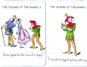 Gilbert & Sullivan Cards