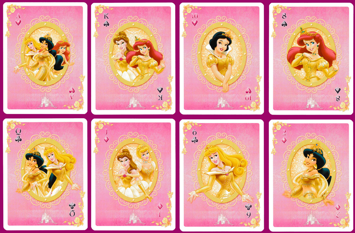 Disney Princess (large) made by Piatnik, Vienna, Austria, for Piatnik Budapest and Piatnik Praha, c2009