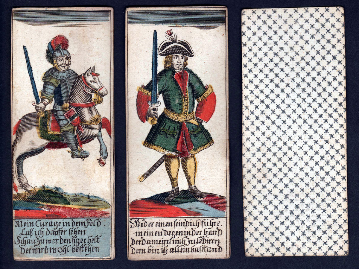 Trappola cards, possibly made by Johann Ziser of Prague, c1760