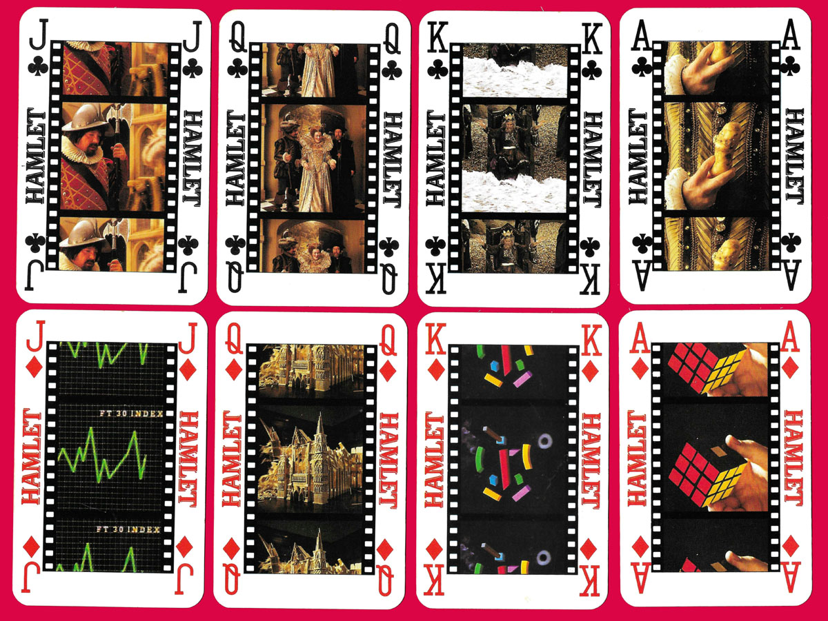 advertising deck for “Hamlet” cigars, a Benson & Hedges product, made by Carta Mundi c.1989