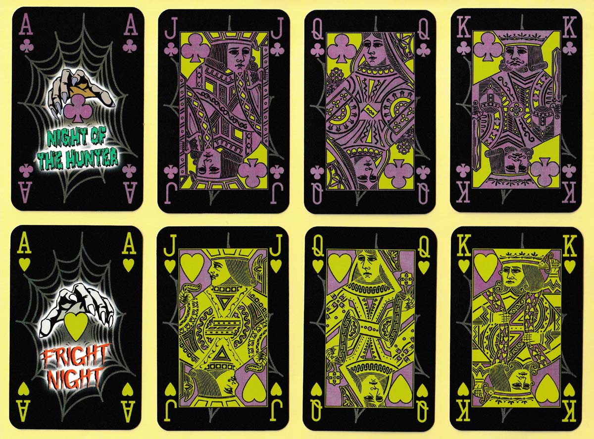 Happy Halloween playing cards printed and published by Carta Mundi, c.2001