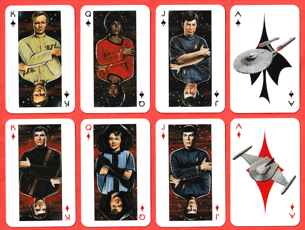 Star Trek® – The Original Series promo deck made by Carta Mundi, Turnhout, Belgium, 1996, for CIC Video