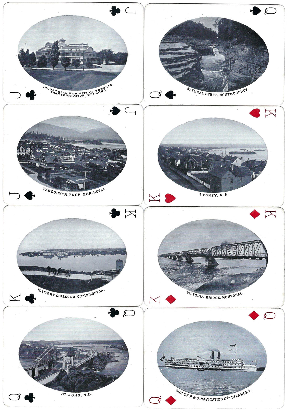 Ocean to Ocean - Arms of 11 Provinces by Chas Goodall & Son Ltd, c.1906