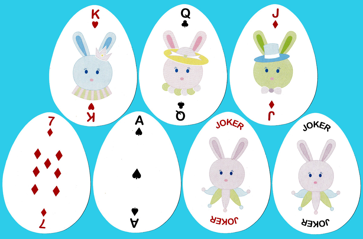 Easter Playing Cards published by Two’s Company, Mt Vernon, NY, USA, c2005