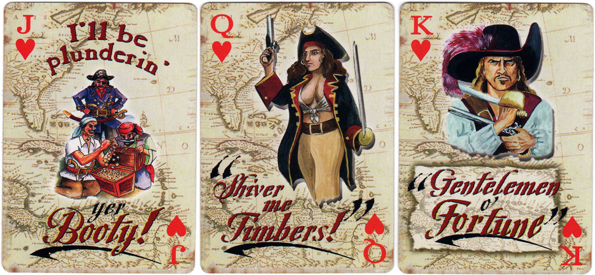 Famous Pirates — The World of Playing Cards