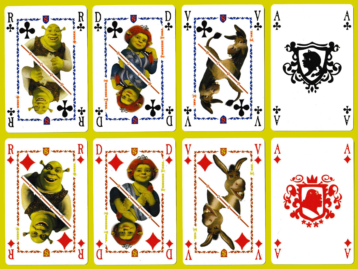 Shrek the Third playing cards — The World of Playing Cards