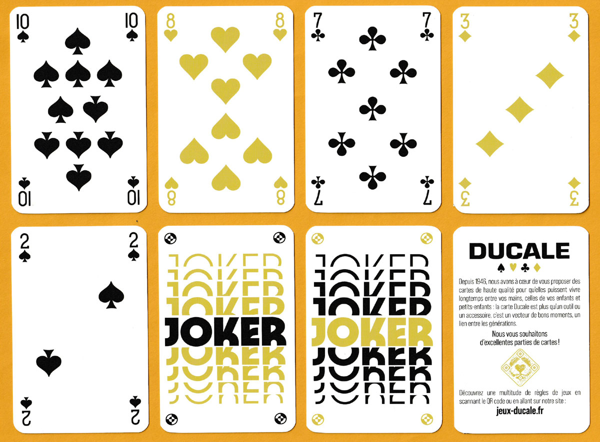 Paris 2024 Olympics playing cards published by Cartamundi under the “Ducale” label, 2024