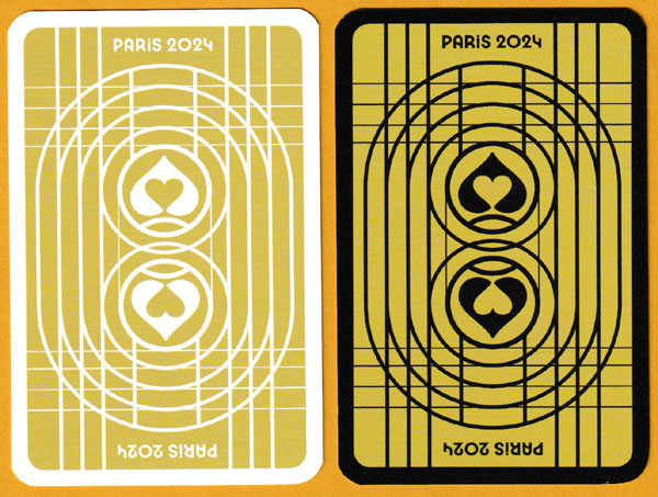 Paris 2024 Olympics playing cards published by Cartamundi under the “Ducale” label, 2024