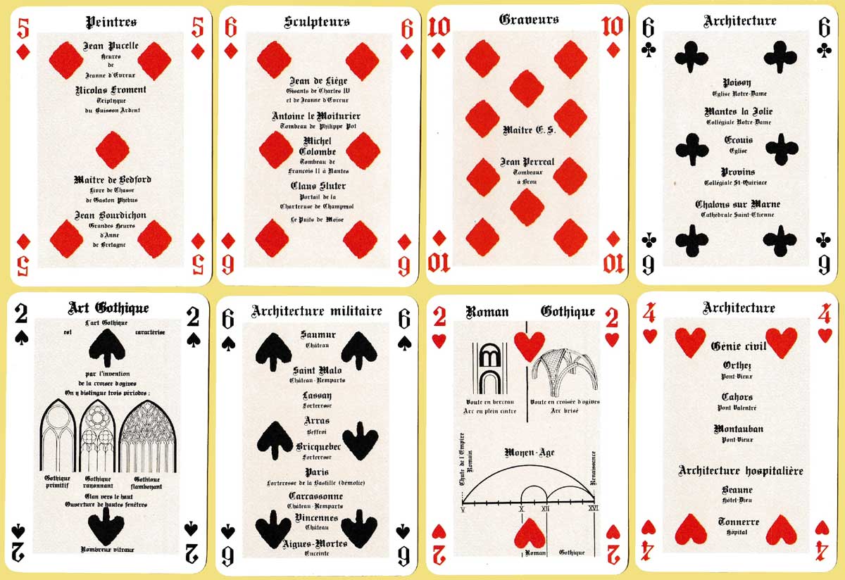 Jeu Gothique published by Editions Dusserre, Paris, France, c.1987