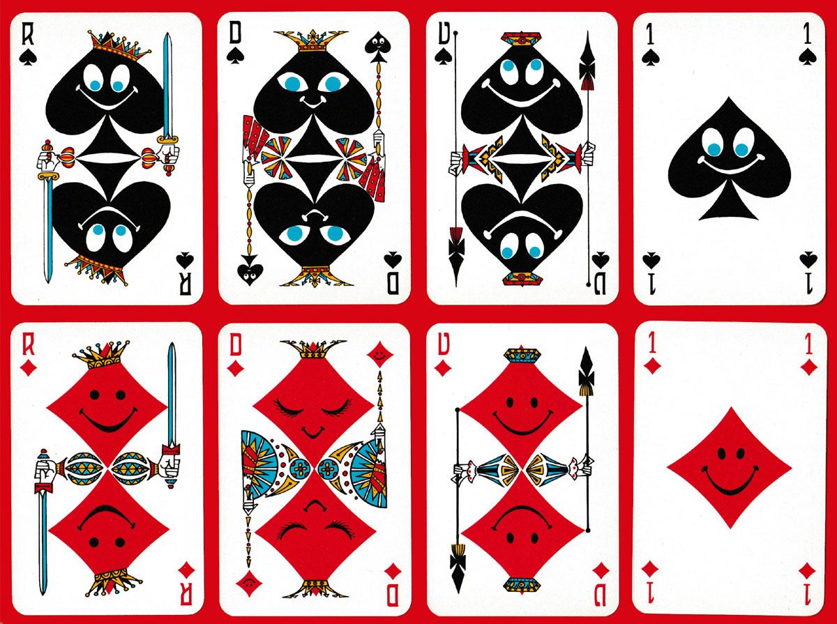 ‘La Rayonnante’ publicity playing cards made by B.P. Grimaud, France, c1970