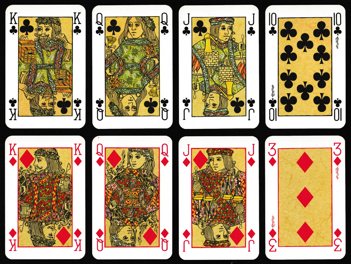 SEMP promotional playing cards made by Grimaud, France, c1980