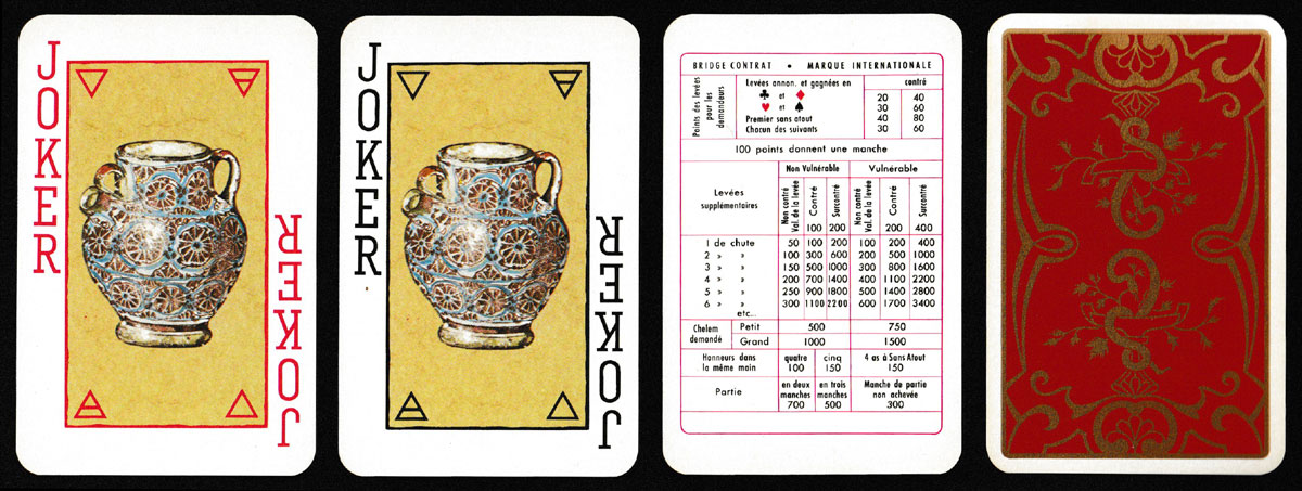 SEMP promotional playing cards made by Grimaud, France, c1980