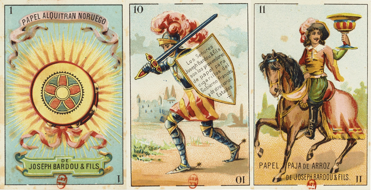 Joseph Bardou & Fils cigarette papers — The World of Playing Cards