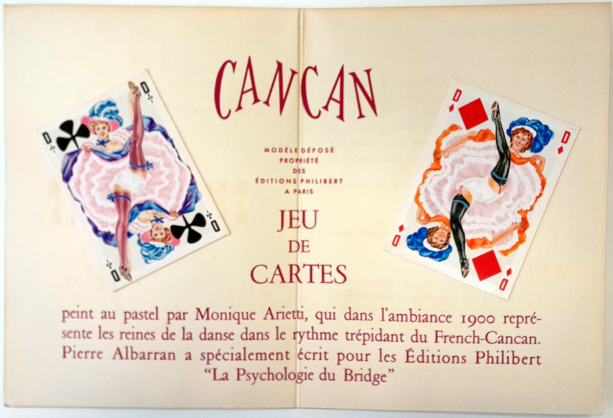 promotional leaflet for the Cancan pack (undated but presumably c1956)