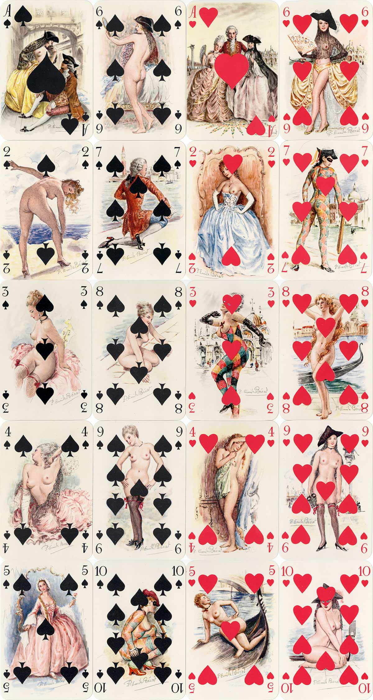 Pornhub playing cards