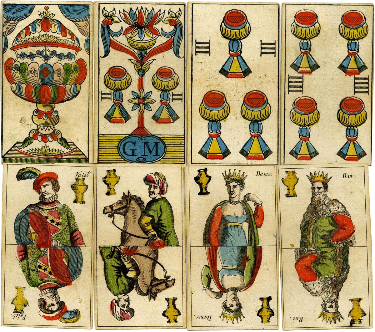 Natural History Tarot published by G M, Germany, early 19th C. © The Trustees of the British Museum