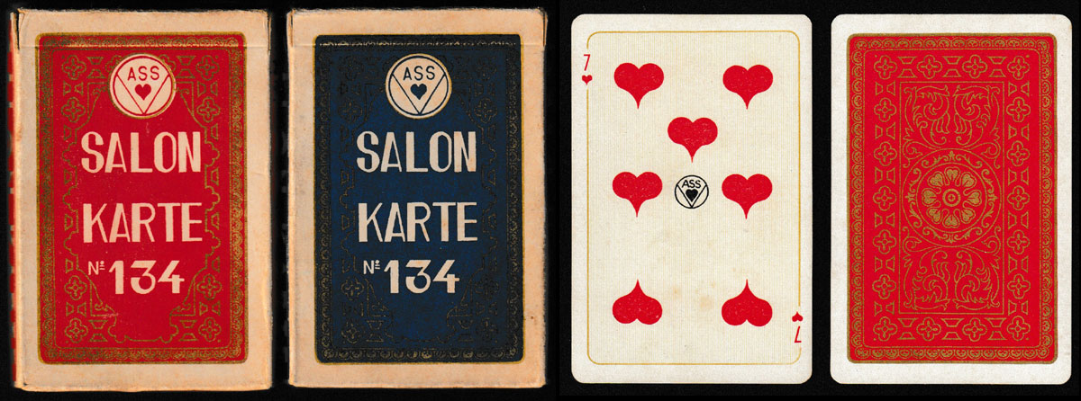 Salon-Karte No. 134 by A.S.S.