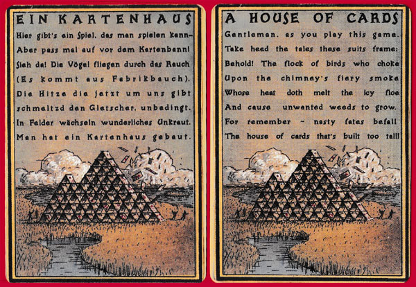 “Eisbergfreistadt: panoramische Spielkarte 1923” created by Nicholas Kahn and Richard Selesnick, produced in Germany, 2006