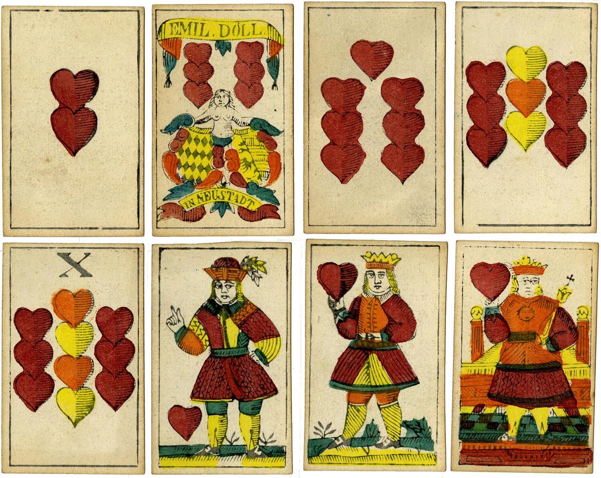 Later Ansbach or Nürnberg pattern by Emil Doll, Neustadt, 1813. © The Trustees of the British Museum