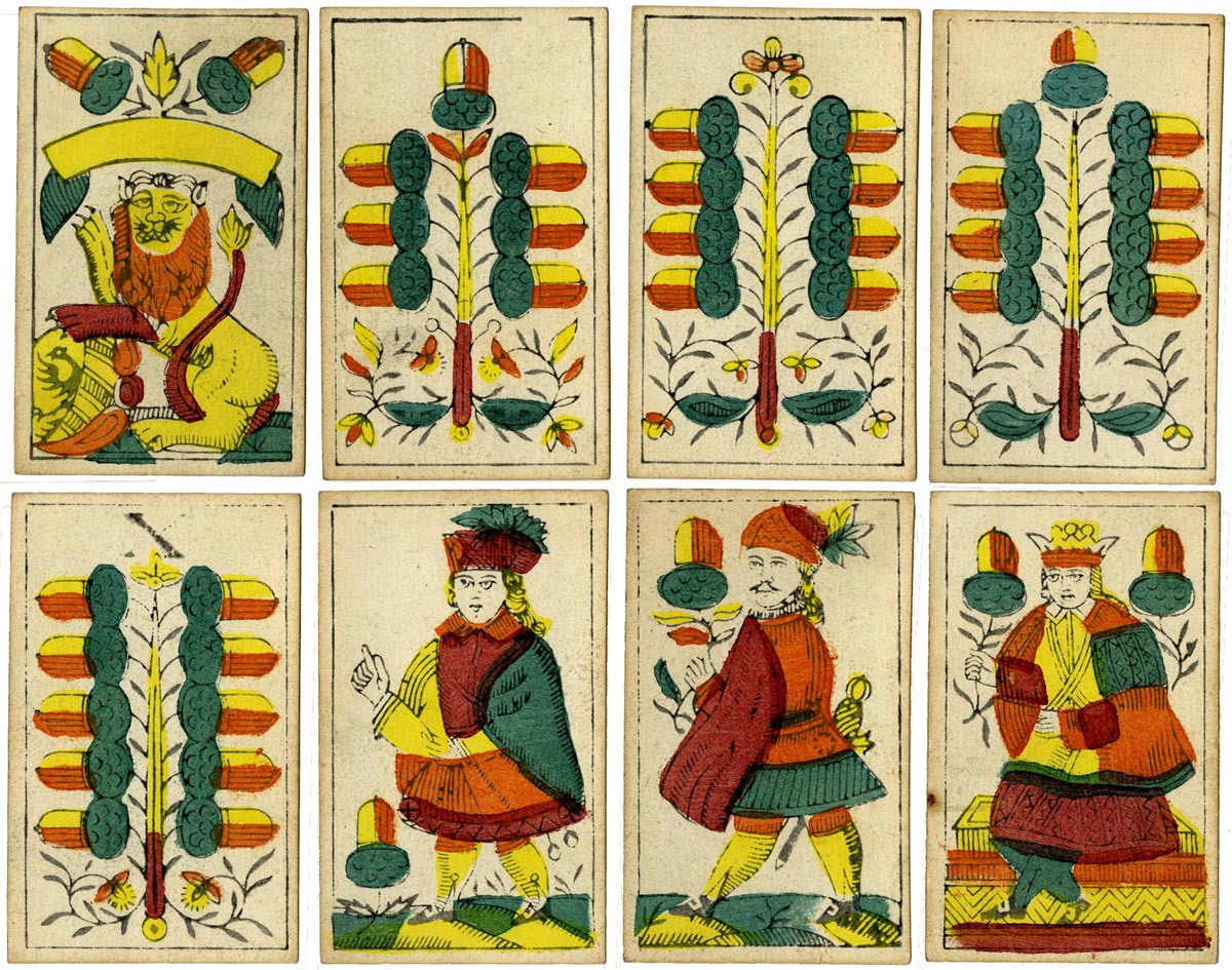 Later Ansbach or Nürnberg pattern by Emil Doll, Neustadt, 1819. © The Trustees of the British Museum