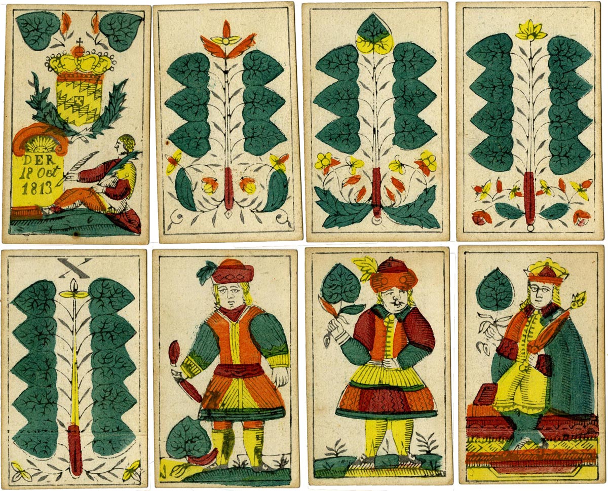 Later Ansbach or Nürnberg pattern by Emil Doll, Neustadt, 1819. © The Trustees of the British Museum