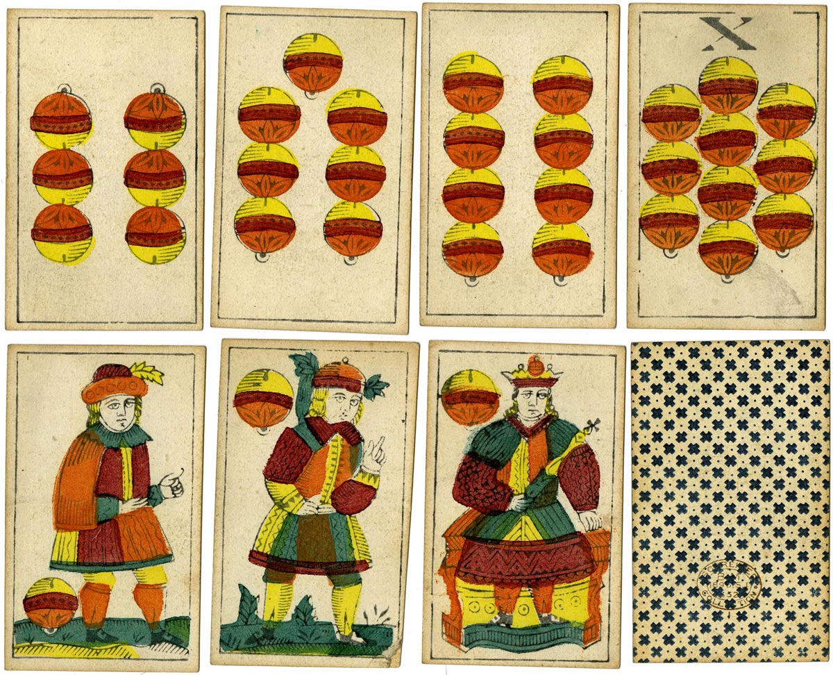 Later Ansbach or Nürnberg pattern by Emil Doll, Neustadt, 1819. © The Trustees of the British Museum