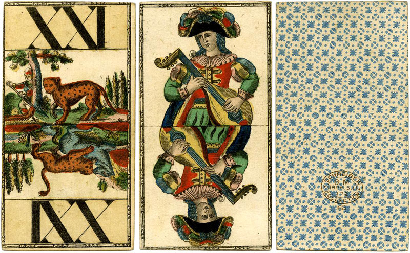 Mythological and Allegorical tarot produced by Peter Paul Fetscher junior, Munich, 19th century. © The Trustees of the British Museum