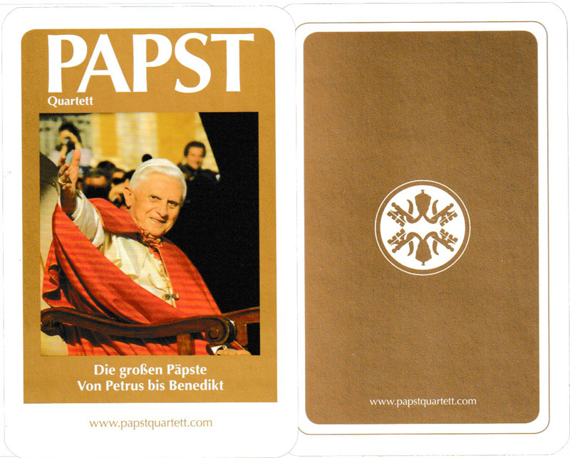 Papst Quartett published and distributed by Kultquartett GmbH & Co. KG, Hamburg, Germany, 2006