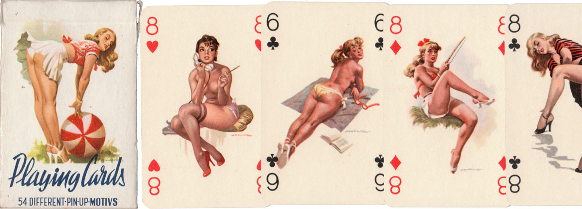 54 Pin-up Motivs