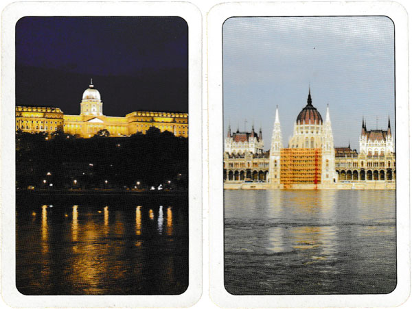 Budapest souvenir playing cards printed and published by Piatnik, Vienna & Budapest, c2005