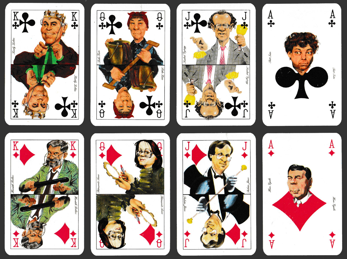 Postabank 1 promotional playing cards made by Offset- és Játékkártya Nyomda, Budapest, Hungary, c1990