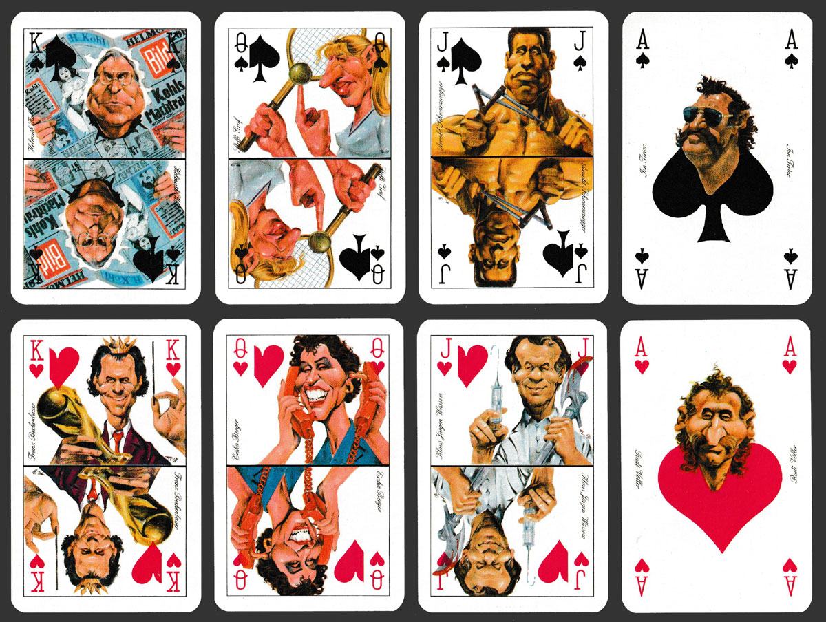 Postabank 3 promotional playing cards made by Offset- és Játékkártya Nyomda, Budapest, Hungary, c1991