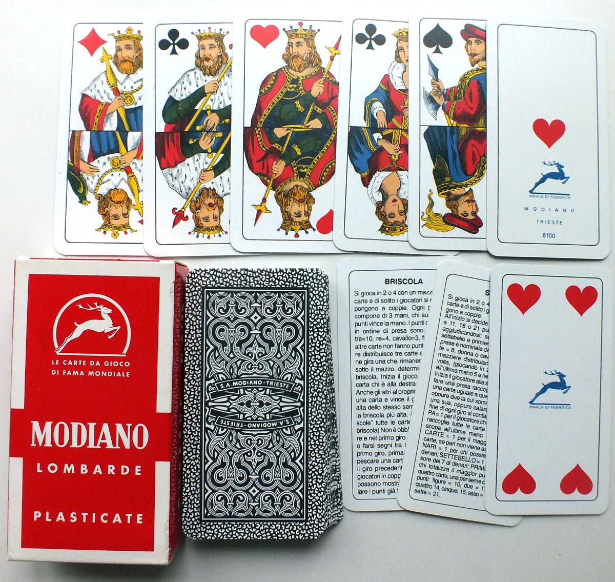 Lombardy Or Milanesi Pattern — The World Of Playing Cards