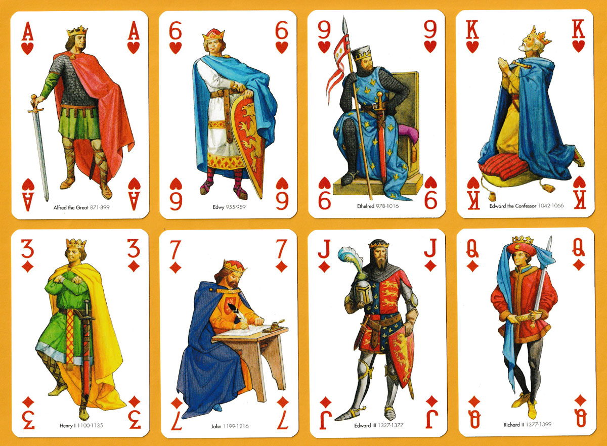 Royal Britain playing cards published by Lo Scarabeo, Turin, Italy, 2006