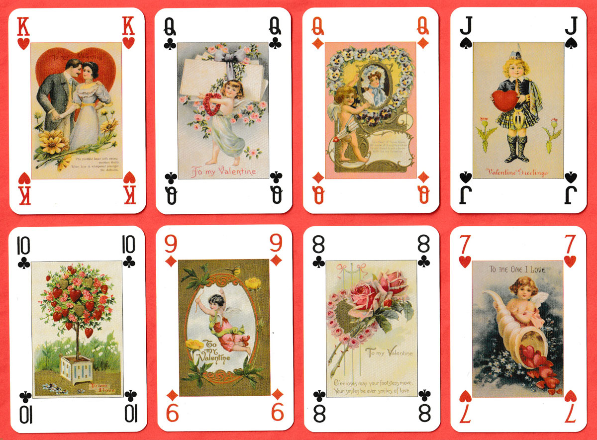  The Lovers playing cards published by Lo Scarabeo, Turin, Italy, 2003