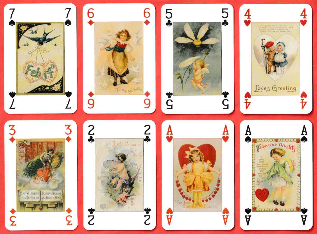  The Lovers playing cards published by Lo Scarabeo, Turin, Italy, 2003