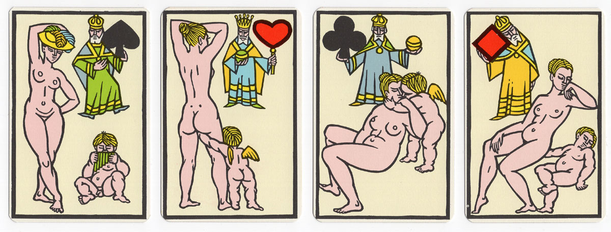 “Venus et Cupidon” designed by Costante Costantini, published by Vito Arienti and Soleil-Lion (Solleone) in 1985