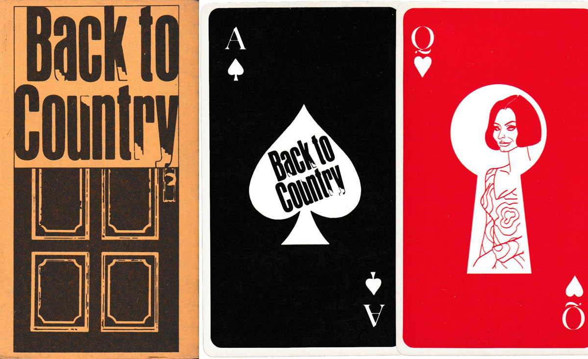 Back to Country playing cards, 1979