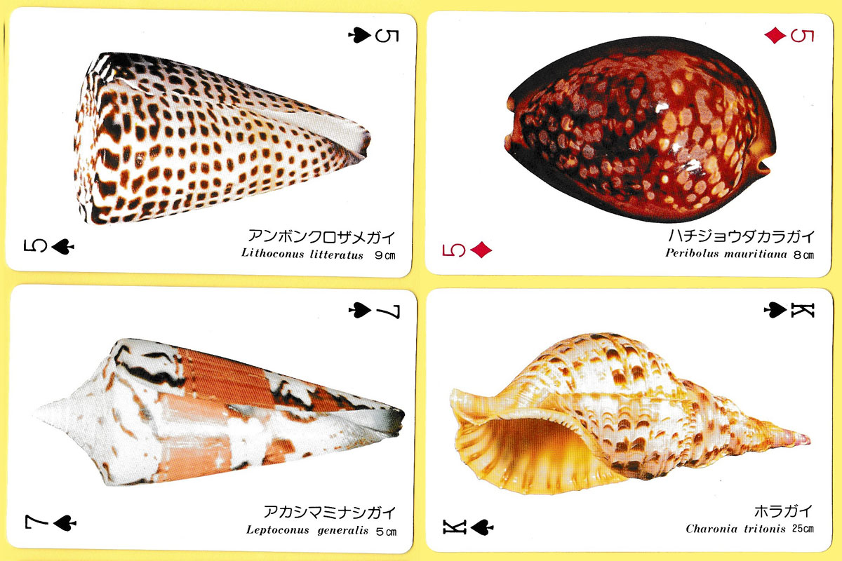 Kushimoto Marine Park souvenir playing cards published by Nintendo, Japan