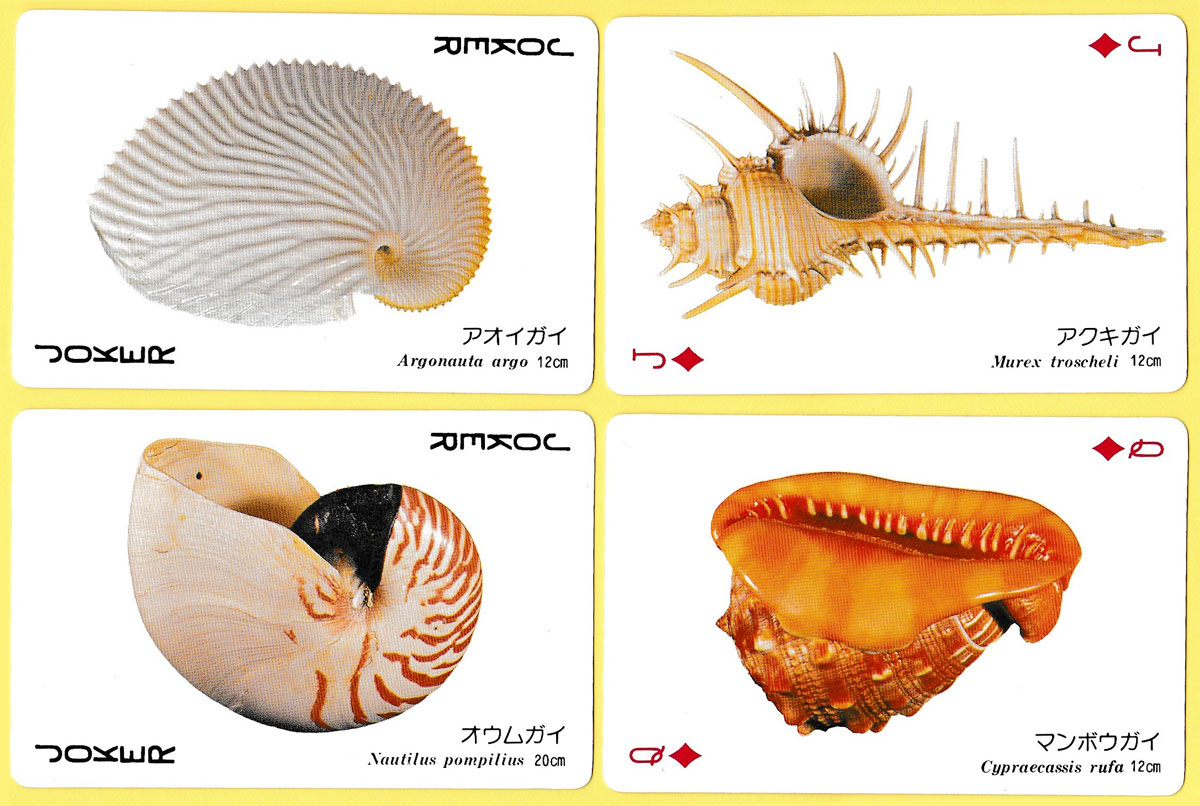 Kushimoto Marine Park souvenir playing cards published by Nintendo, Japan