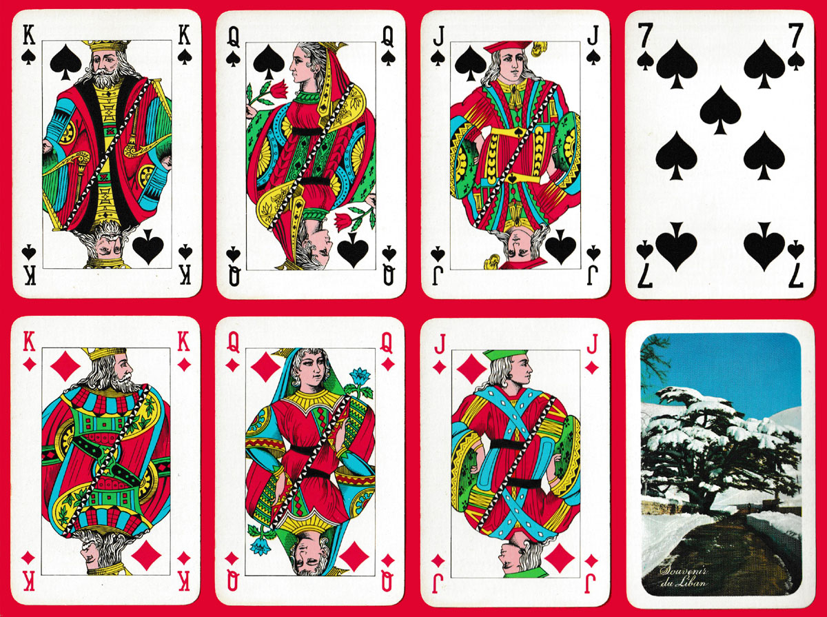 Souvenir Playing Cards from Lebanon — The World of Playing Cards