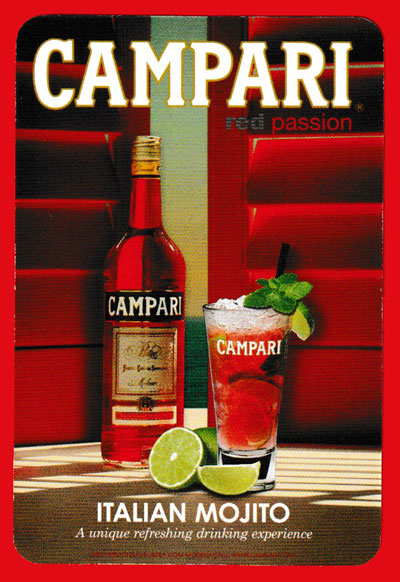 Campari playing cards for the Portuguese or Brazilian market, c.2017