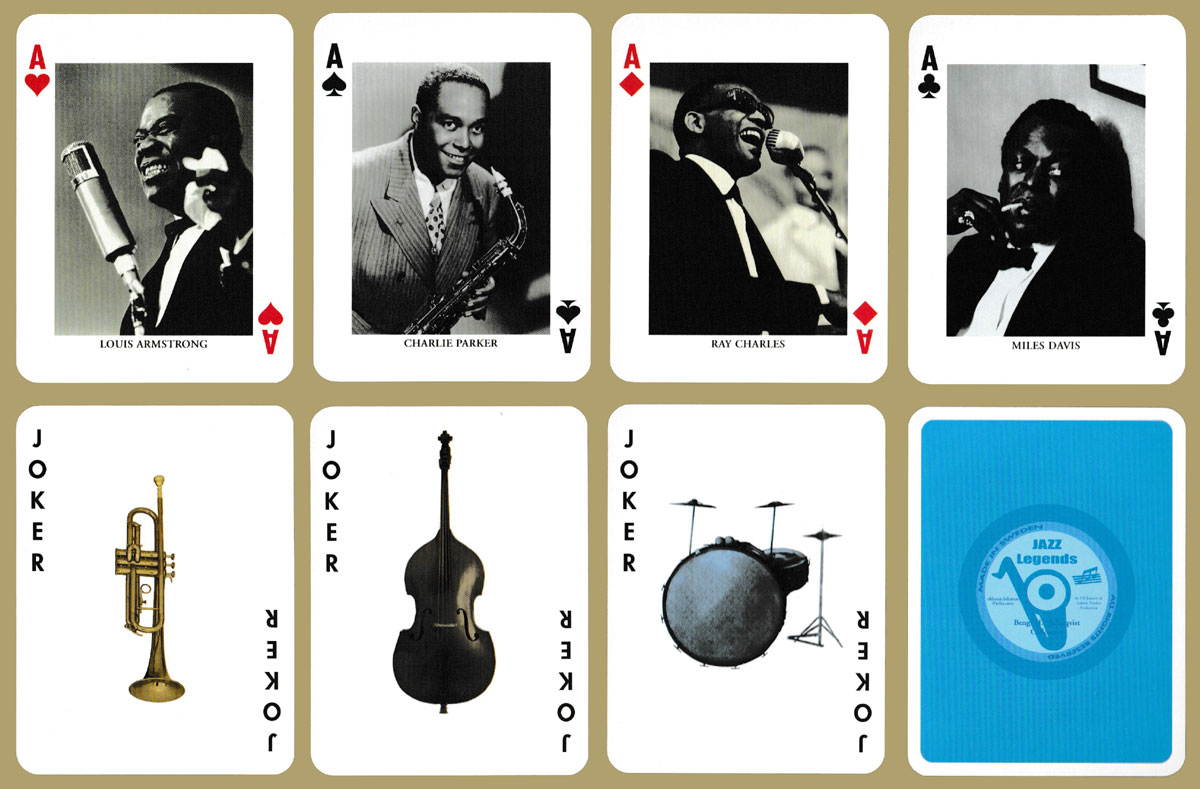 Jazz Legends Playing Cards — The World Of Playing Cards