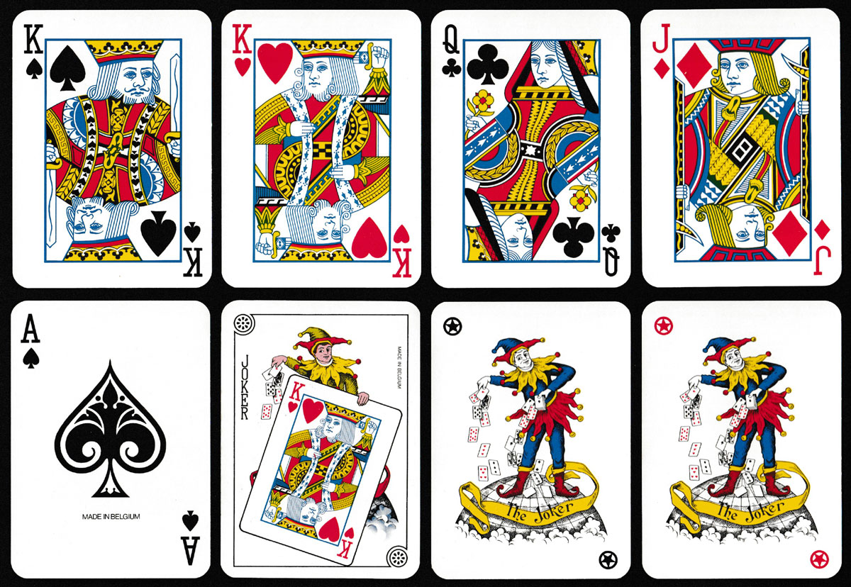 The Saab 900 Convertible playing cards made by Carta Mundi, Turnhout, Belgium, for Saab-Scania, c1990