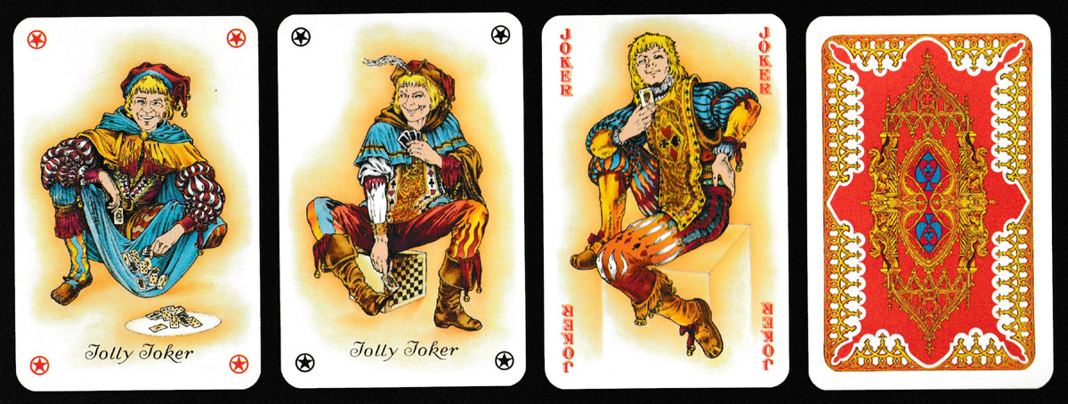 Tavaglione playing cards printed and published by AGMüller, Neuhausen am Rheinfall, Switzerland, 1985