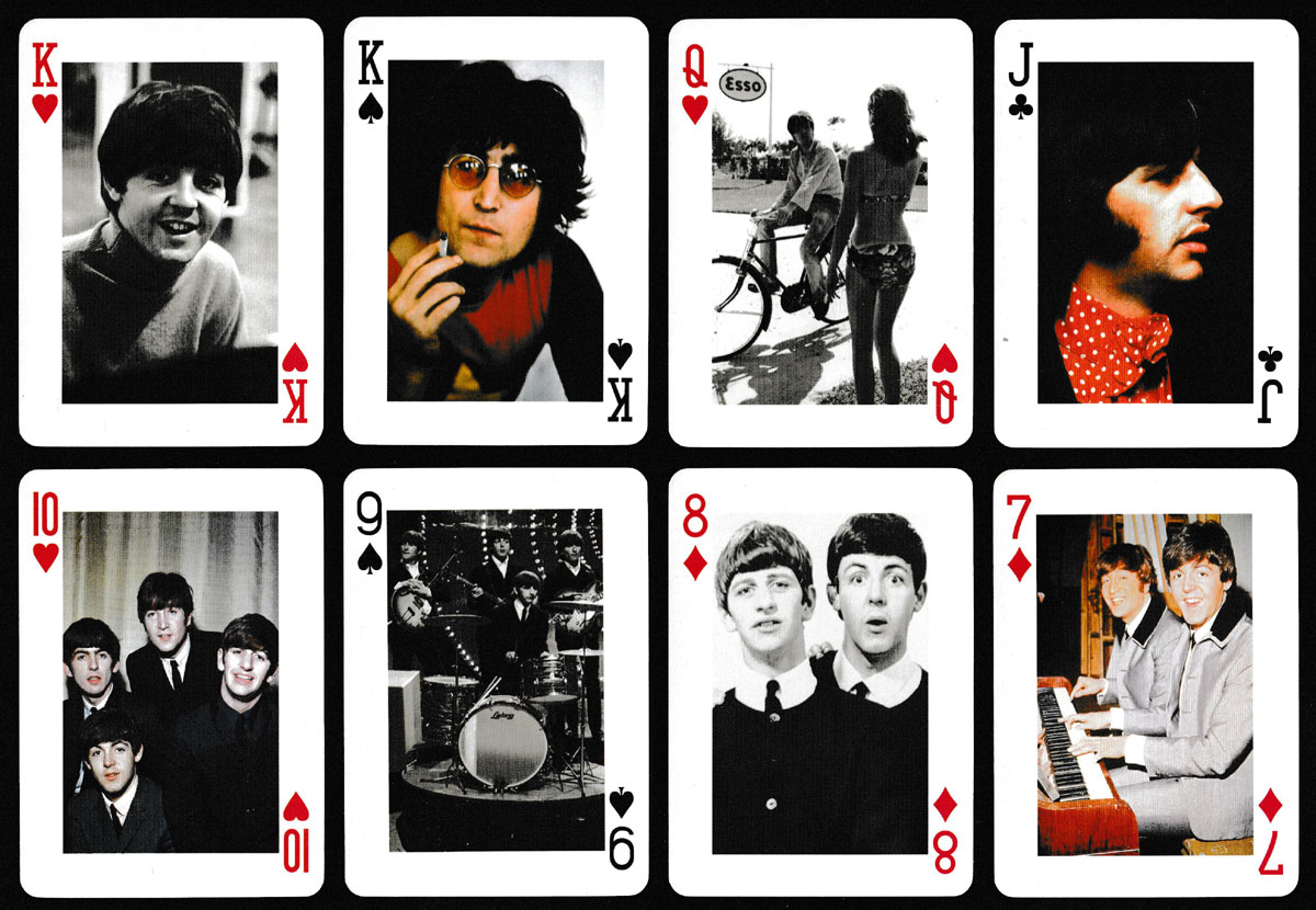 The Beatles playing cards published by Worldwide Co., London, UK, 2004