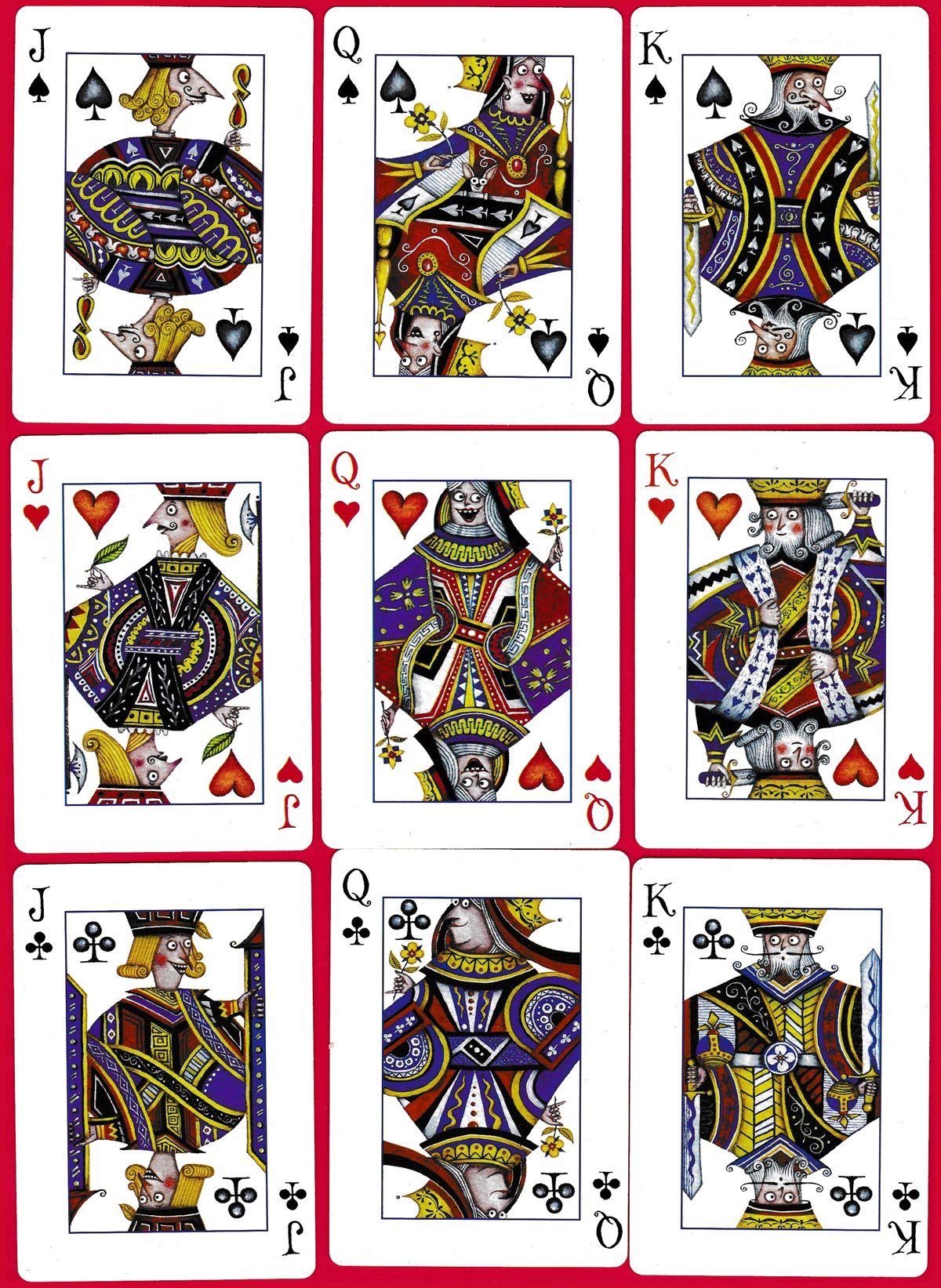 Folio Society Clare Mackie playing cards — The World of Playing Cards