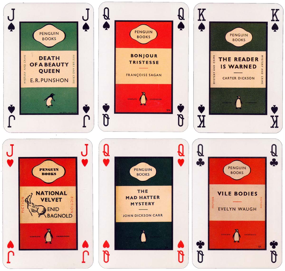 Sixty Penguin Years playing cards, Penguin Books Ltd, 1995