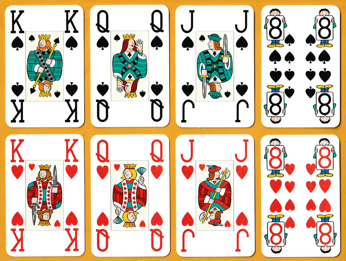 Classic Card Games for Kids playing cards published by Paul Lamond Games, London, UK, 2002