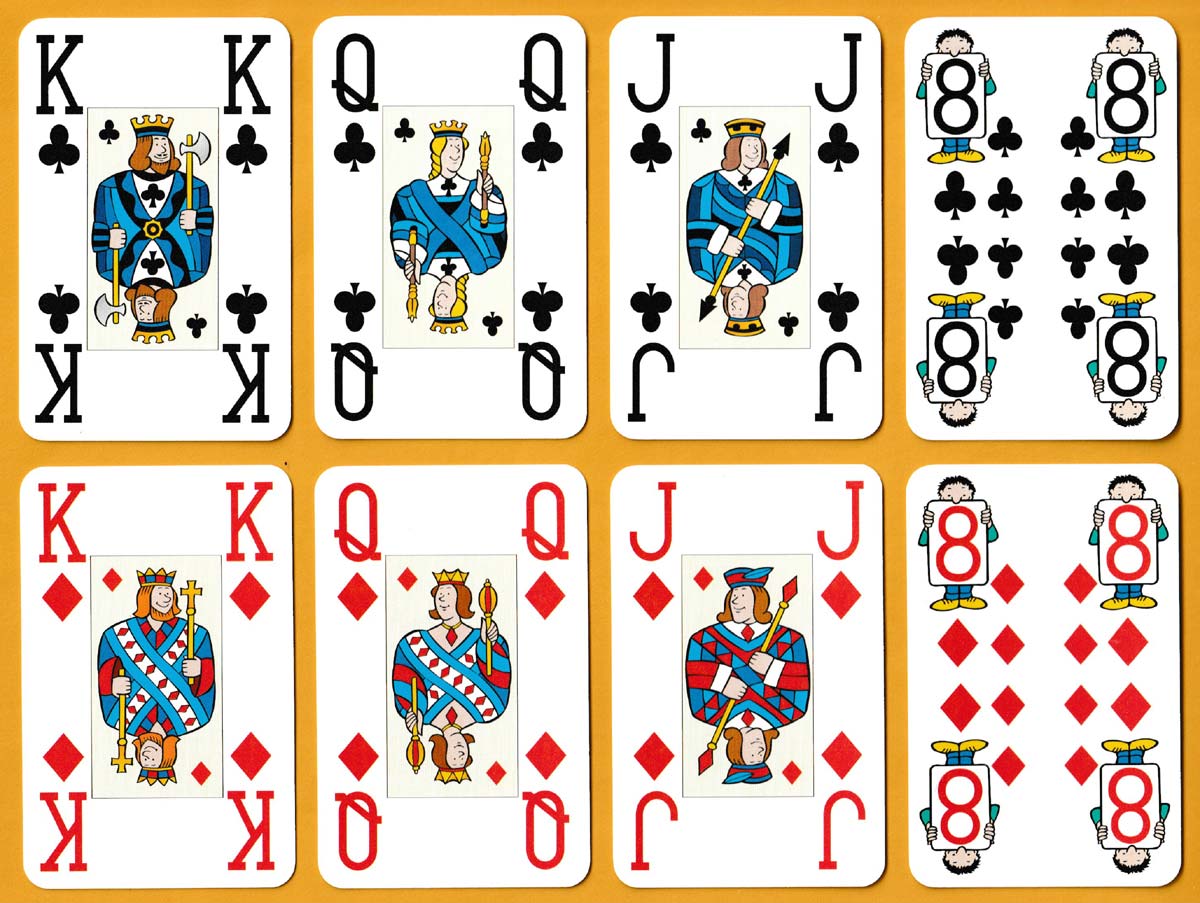 Classic Card Games for Kids playing cards published by Paul Lamond Games, London, UK, 2002